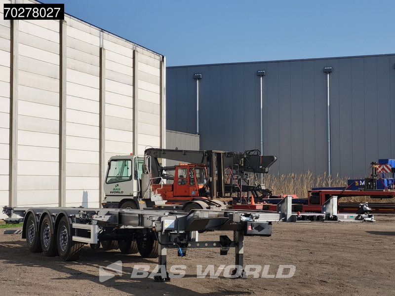 Lecitrailer SR3EC 3 axles UNUSED Liftachse Multi'45 - Xe chở container/ Sơ mi rơ moóc hoán đổi thân: hình 3 Lecitrailer SR3EC 3 axles UNUSED Liftachse Multi'45 - Xe chở container/ Sơ mi rơ moóc hoán đổi thân: hình 3