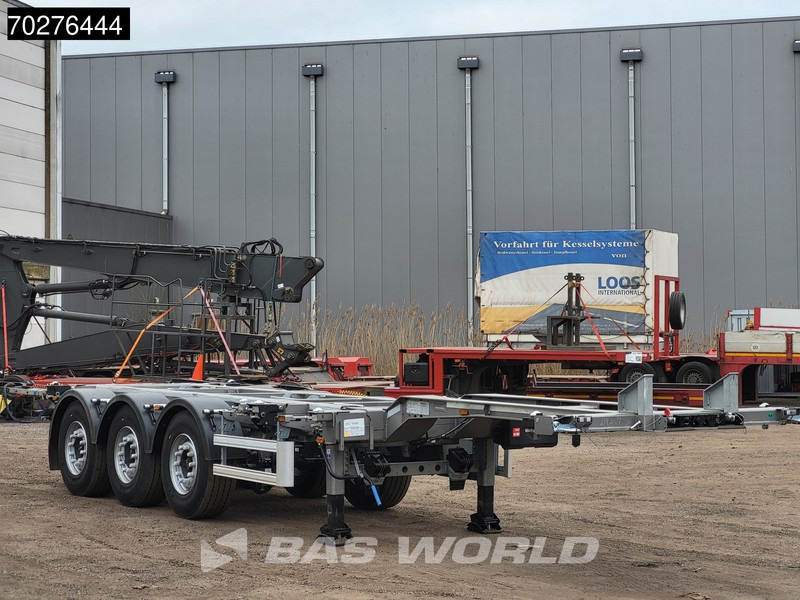 Lecitrailer SR3EC 3 axles UNUSED Liftachse Multi'45 - Xe chở container/ Sơ mi rơ moóc hoán đổi thân: hình 3 Lecitrailer SR3EC 3 axles UNUSED Liftachse Multi'45 - Xe chở container/ Sơ mi rơ moóc hoán đổi thân: hình 3