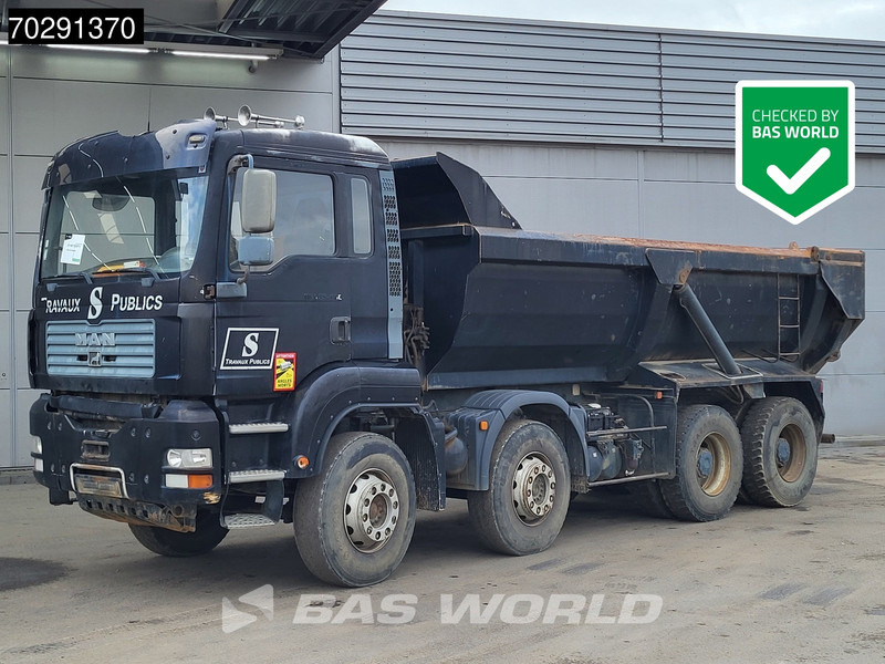MAN TGA 35.480 8X4 BROKEN ENGINE 16m3 tipper Steel suspension Manual Retarder Euro 2 - Xe ben: hình 1 MAN TGA 35.480 8X4 BROKEN ENGINE 16m3 tipper Steel suspension Manual Retarder Euro 2 - Xe ben: hình 1