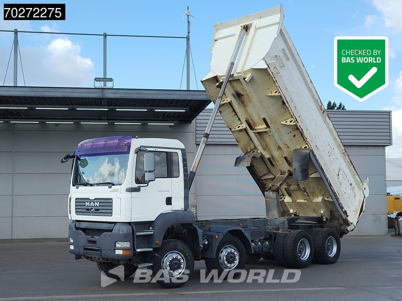 MAN TGA 41.430 8X6 23m3 Manual Big-Axle Steel suspension Euro 3 - Xe ben: hình 1 MAN TGA 41.430 8X6 23m3 Manual Big-Axle Steel suspension Euro 3 - Xe ben: hình 1