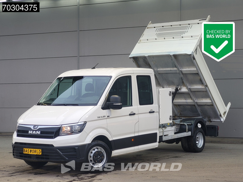 MAN TGE 5.120 Open Laadbak met Kist Dubbel Cabine 3,5t Trekhaak Navi Camera Airco Cruise Euro6 Pritsche Pickup Open Box A/C Towbar Cruise cont - Xe tải nhỏ phẳng: hình 1 MAN TGE 5.120 Open Laadbak met Kist Dubbel Cabine 3,5t Trekhaak Navi Camera Airco Cruise Euro6 Pritsche Pickup Open Box A/C Towbar Cruise cont - Xe tải nhỏ phẳng: hình 1