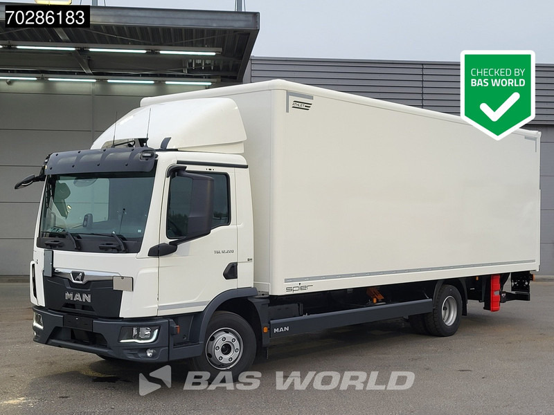 MAN TGL 12.220 4X2 NEW! 12tonner Automatic 1500kg Ladebordwand Navi Euro 6 - Xe tải hộp: hình 1 MAN TGL 12.220 4X2 NEW! 12tonner Automatic 1500kg Ladebordwand Navi Euro 6 - Xe tải hộp: hình 1