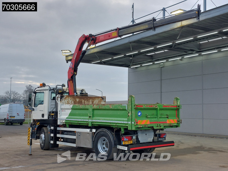 MAN TGM 18.290 4X2 HMF1035-K2 Crane Kran 6m3 3-side tipper Automatic Euro 5 - Xe ben, Xe cẩu tự hành: hình 2 MAN TGM 18.290 4X2 HMF1035-K2 Crane Kran 6m3 3-side tipper Automatic Euro 5 - Xe ben, Xe cẩu tự hành: hình 2