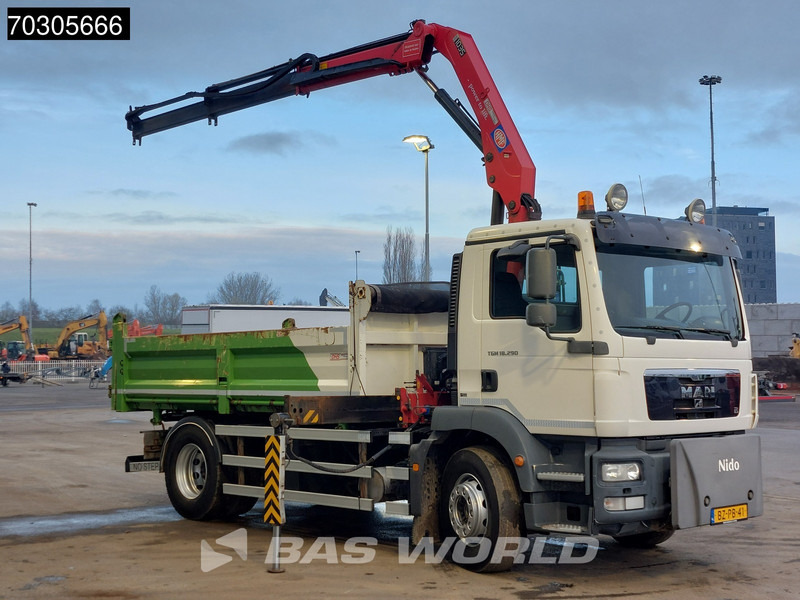 MAN TGM 18.290 4X2 HMF1035-K2 Crane Kran 6m3 3-side tipper Automatic Euro 5 - Xe ben, Xe cẩu tự hành: hình 3 MAN TGM 18.290 4X2 HMF1035-K2 Crane Kran 6m3 3-side tipper Automatic Euro 5 - Xe ben, Xe cẩu tự hành: hình 3