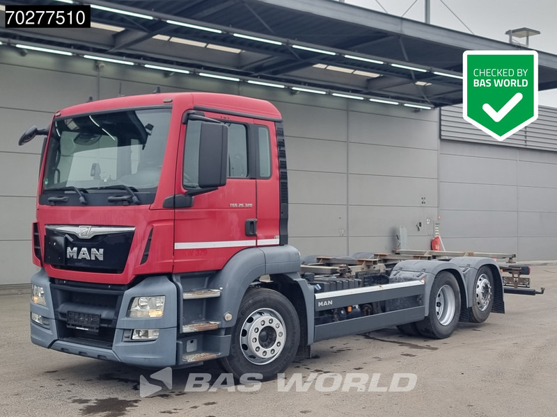 MAN TGS 26.320 6X2 BDF ADR Lift+lenkasche Automatic Euro 6 - Xe chở container/ Xe tải hoán đổi thân: hình 1 MAN TGS 26.320 6X2 BDF ADR Lift+lenkasche Automatic Euro 6 - Xe chở container/ Xe tải hoán đổi thân: hình 1