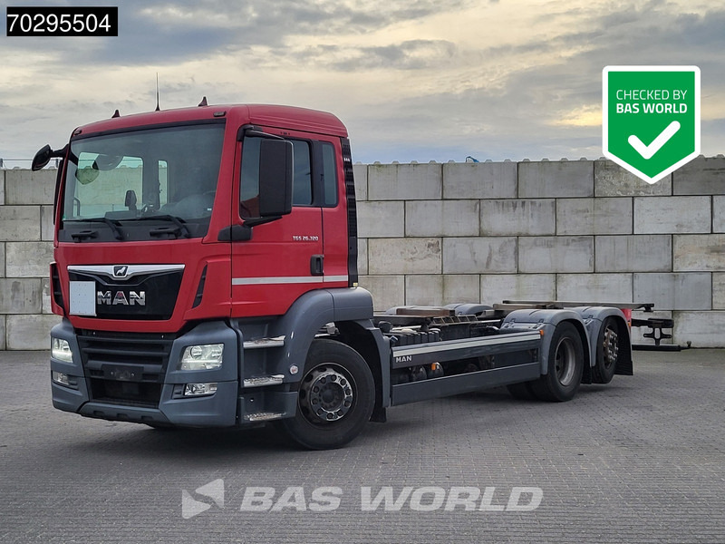 MAN TGS 26.320 TGS 6X2 ADR BDF Lift + Steering Axle Euro 6 - Xe chở container/ Xe tải hoán đổi thân: hình 1 MAN TGS 26.320 TGS 6X2 ADR BDF Lift + Steering Axle Euro 6 - Xe chở container/ Xe tải hoán đổi thân: hình 1