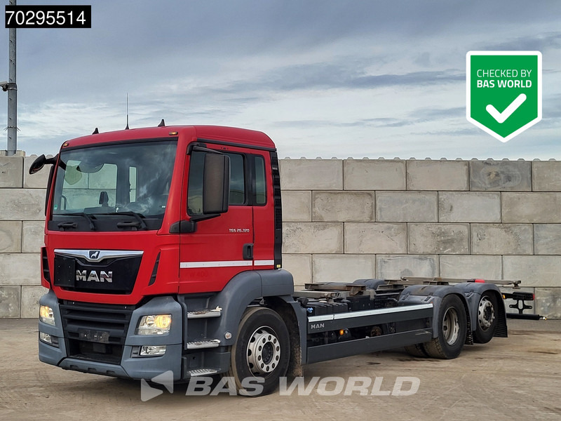 MAN TGS 26.320 TGS 6X2 ADR BDF Lift + Steering Axle Euro 6 - Xe chở container/ Xe tải hoán đổi thân: hình 1 MAN TGS 26.320 TGS 6X2 ADR BDF Lift + Steering Axle Euro 6 - Xe chở container/ Xe tải hoán đổi thân: hình 1