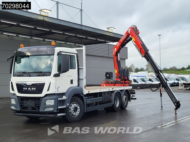 MAN TGS 26.360 6X2 Fassi F135A.0.22 Lift-Axle Euro 6 - Xe tải thùng lửng/ Phẳng, Xe cẩu tự hành: hình 5 MAN TGS 26.360 6X2 Fassi F135A.0.22 Lift-Axle Euro 6 - Xe tải thùng lửng/ Phẳng, Xe cẩu tự hành: hình 5