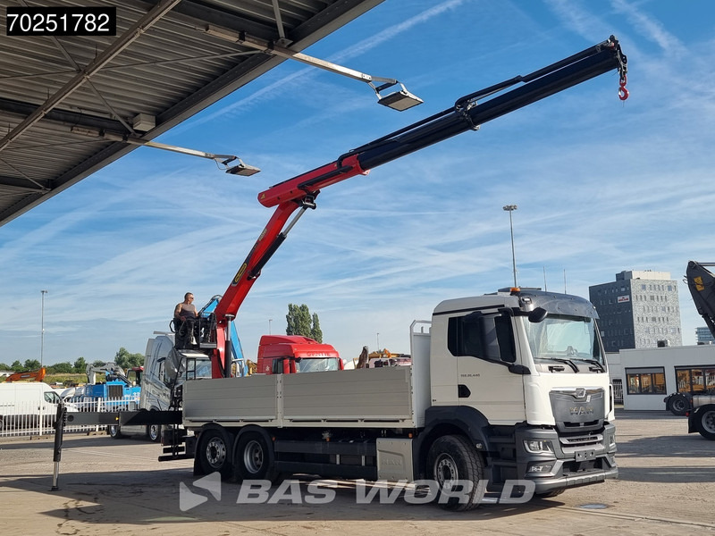 MAN TGS 26.440 6X2 NEW NL-Truck Palfinger PK20.501 L TEC3 Kran Baustoff Lift-Lenk Asche - Xe tải thùng lửng/ Phẳng, Xe cẩu tự hành: hình 3 MAN TGS 26.440 6X2 NEW NL-Truck Palfinger PK20.501 L TEC3 Kran Baustoff Lift-Lenk Asche - Xe tải thùng lửng/ Phẳng, Xe cẩu tự hành: hình 3