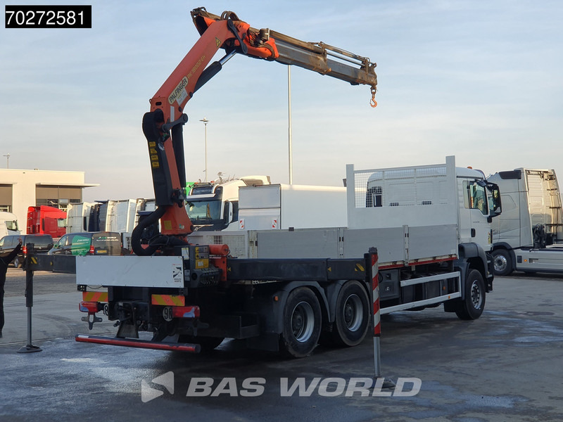 MAN TGS 26.440 6X4 Palfinger PK18002 EH Kran Crane Manual Remote Euro 5 - Xe tải thùng lửng/ Phẳng, Xe cẩu tự hành: hình 3 MAN TGS 26.440 6X4 Palfinger PK18002 EH Kran Crane Manual Remote Euro 5 - Xe tải thùng lửng/ Phẳng, Xe cẩu tự hành: hình 3