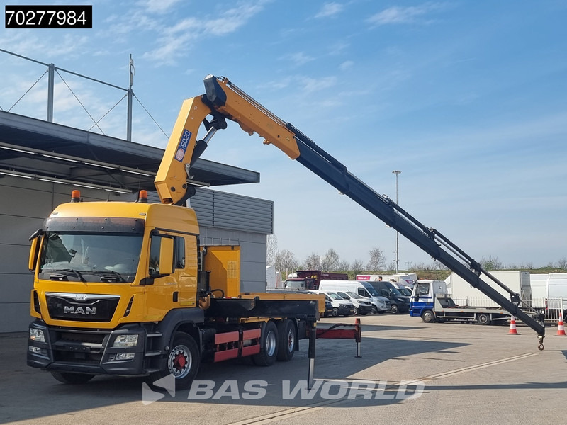 MAN TGS 26.480 6X4 HMF 5020 K6 Crane Kran 6x2H4 Hydrodrive Euro 6 - Xe tải thùng lửng/ Phẳng, Xe cẩu tự hành: hình 3 MAN TGS 26.480 6X4 HMF 5020 K6 Crane Kran 6x2H4 Hydrodrive Euro 6 - Xe tải thùng lửng/ Phẳng, Xe cẩu tự hành: hình 3