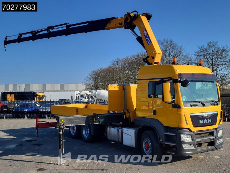 MAN TGS 26.480 6X4 HMF 5020-K6 Crane Kran Hydrodrive Lift+Lenkachse Euro 6 - Xe tải thùng lửng/ Phẳng, Xe cẩu tự hành: hình 5 MAN TGS 26.480 6X4 HMF 5020-K6 Crane Kran Hydrodrive Lift+Lenkachse Euro 6 - Xe tải thùng lửng/ Phẳng, Xe cẩu tự hành: hình 5