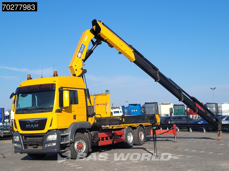 MAN TGS 26.480 6X4 HMF 5020-K6 Crane Kran Hydrodrive Lift+Lenkachse Euro 6 - Xe tải thùng lửng/ Phẳng, Xe cẩu tự hành: hình 3 MAN TGS 26.480 6X4 HMF 5020-K6 Crane Kran Hydrodrive Lift+Lenkachse Euro 6 - Xe tải thùng lửng/ Phẳng, Xe cẩu tự hành: hình 3