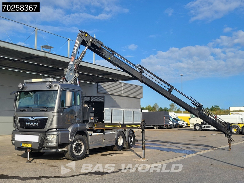 MAN TGS 26.500 6X2 Prepared NL-Truck NEW APK HIAB X-HIPRO 302 E-6 Crane Kran Fifth wheel - Xe ben, Xe cẩu tự hành: hình 5 MAN TGS 26.500 6X2 Prepared NL-Truck NEW APK HIAB X-HIPRO 302 E-6 Crane Kran Fifth wheel - Xe ben, Xe cẩu tự hành: hình 5