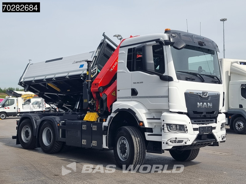 MAN TGS 28.520 6X4 Palfinger PK24001 SLD 5 Kran 2-way tipper Retarder Big-Axle Liftachse Euro 6 - Xe ben, Xe cẩu tự hành: hình 3 MAN TGS 28.520 6X4 Palfinger PK24001 SLD 5 Kran 2-way tipper Retarder Big-Axle Liftachse Euro 6 - Xe ben, Xe cẩu tự hành: hình 3