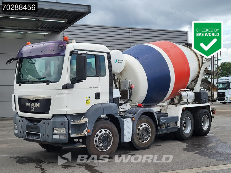 MAN TGS 32.360 8X4 9M3 Schwing Stetter Steel suspension Manual Euro 4 - Xe trộn bê tông: hình 1 MAN TGS 32.360 8X4 9M3 Schwing Stetter Steel suspension Manual Euro 4 - Xe trộn bê tông: hình 1