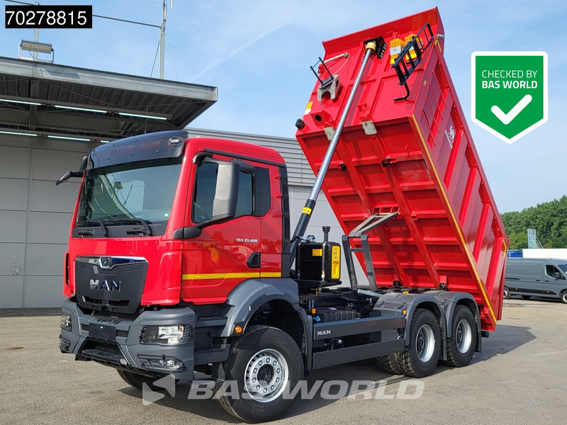 MAN TGS 33.400 6X4 NEW! 16m3 Wielton tipper Manual body heating Big-Axle Euro 5 - Xe ben: hình 1 MAN TGS 33.400 6X4 NEW! 16m3 Wielton tipper Manual body heating Big-Axle Euro 5 - Xe ben: hình 1