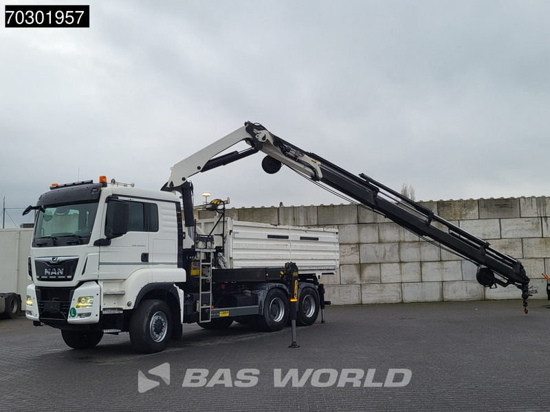 MAN TGS 33.420 6X6 Palfinger PK33002 EH Crane 12m3 tipper Manual Retarder Big-Axle Euro 6 - Xe ben, Xe cẩu tự hành: hình 2 MAN TGS 33.420 6X6 Palfinger PK33002 EH Crane 12m3 tipper Manual Retarder Big-Axle Euro 6 - Xe ben, Xe cẩu tự hành: hình 2