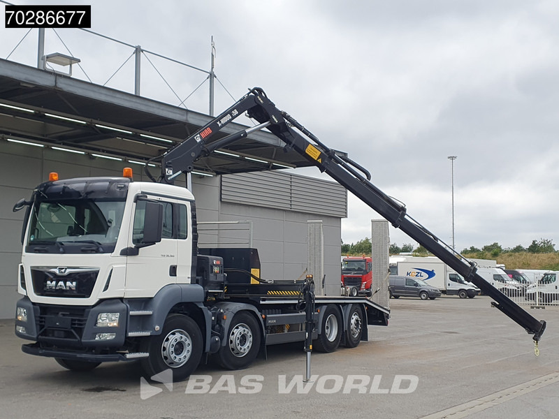 MAN TGS 35.360 8X2 HIAB X-Hiduo 158 BS-3 Crane Lift+lenkasche Machine transporter Euro 6 - Xe tải chuyên chở tự động, Xe cẩu tự hành: hình 5 MAN TGS 35.360 8X2 HIAB X-Hiduo 158 BS-3 Crane Lift+lenkasche Machine transporter Euro 6 - Xe tải chuyên chở tự động, Xe cẩu tự hành: hình 5