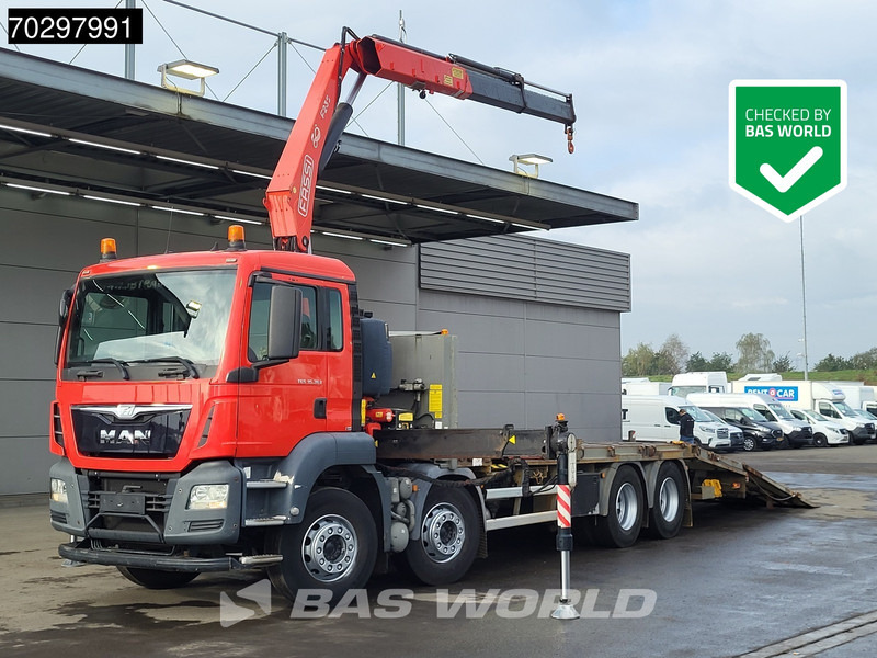 MAN TGS 35.360 TGS 8X2 Fassi F235A.0.22 Crane Kran Winch Hydraulic ramp Lift-Axle Navi Euro 6 - Xe tải thùng lửng/ Phẳng, Xe cẩu tự hành: hình 1 MAN TGS 35.360 TGS 8X2 Fassi F235A.0.22 Crane Kran Winch Hydraulic ramp Lift-Axle Navi Euro 6 - Xe tải thùng lửng/ Phẳng, Xe cẩu tự hành: hình 1