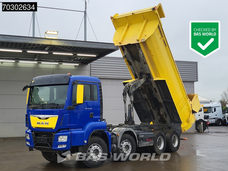 MAN TGS 35.440 8X4 14m3 tipper Steelsuspension Big-Axle Retarder Automatic Euro 6 - Xe ben: hình 1 MAN TGS 35.440 8X4 14m3 tipper Steelsuspension Big-Axle Retarder Automatic Euro 6 - Xe ben: hình 1