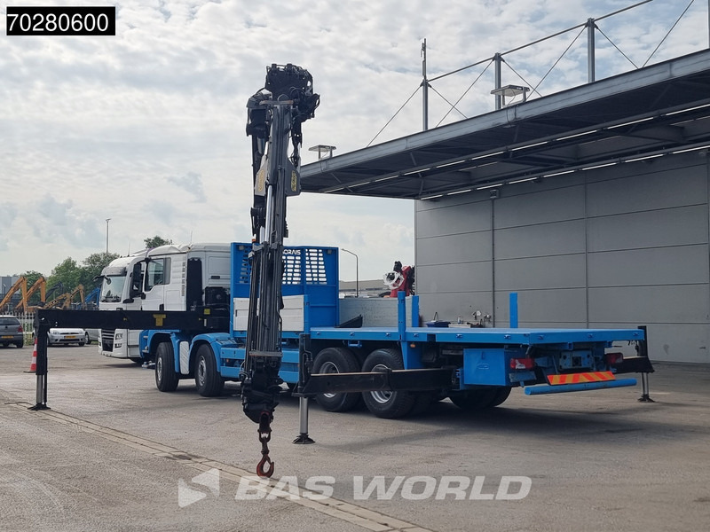 MAN TGS 35.440 8X4 Palfinger PK85002 7+6 Jib Winch Retarder - Xe tải thùng lửng/ Phẳng, Xe cẩu tự hành: hình 3 MAN TGS 35.440 8X4 Palfinger PK85002 7+6 Jib Winch Retarder - Xe tải thùng lửng/ Phẳng, Xe cẩu tự hành: hình 3