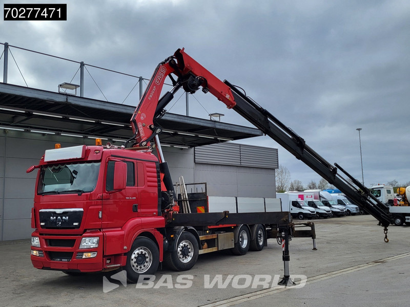 MAN TGS 35.480 8X4 Fassi F800BXP.28 Kran Crane Hydrodrive Lift-Lenkachse Euro 4 - Xe tải thùng lửng/ Phẳng, Xe cẩu tự hành: hình 3 MAN TGS 35.480 8X4 Fassi F800BXP.28 Kran Crane Hydrodrive Lift-Lenkachse Euro 4 - Xe tải thùng lửng/ Phẳng, Xe cẩu tự hành: hình 3
