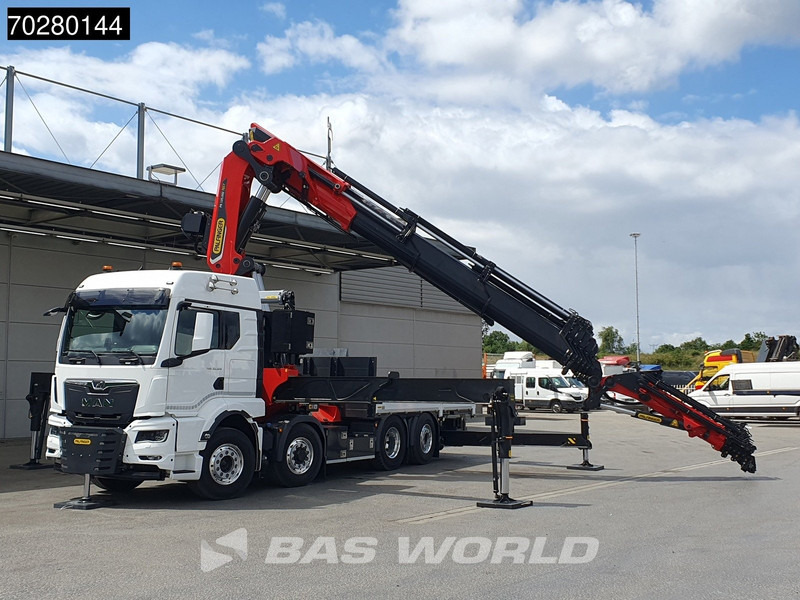 MAN TGS 35.520 8X4 Palfinger PK135.002 TEC 7 Kran Crane Hydrodrive Lift+steering axle Navi LED Euro 6 - Xe tải thùng lửng/ Phẳng, Xe cẩu tự hành: hình 5 MAN TGS 35.520 8X4 Palfinger PK135.002 TEC 7 Kran Crane Hydrodrive Lift+steering axle Navi LED Euro 6 - Xe tải thùng lửng/ Phẳng, Xe cẩu tự hành: hình 5