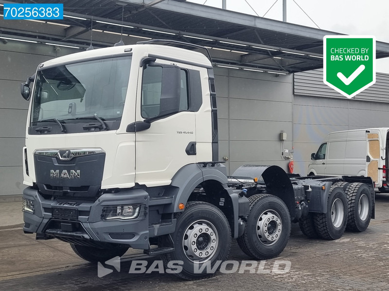 MAN TGS 41.440 8X4 NEW chassis Steelsuspension Automatic Euro 6 - Xe tải khung gầm: hình 1 MAN TGS 41.440 8X4 NEW chassis Steelsuspension Automatic Euro 6 - Xe tải khung gầm: hình 1