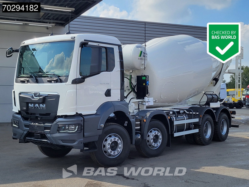 MAN TGS 41.440 8X4 New! Stetter 12 FHC BL Mixer Big-Axle Steelsuspension Automatic Euro 6 - Xe trộn bê tông: hình 1 MAN TGS 41.440 8X4 New! Stetter 12 FHC BL Mixer Big-Axle Steelsuspension Automatic Euro 6 - Xe trộn bê tông: hình 1