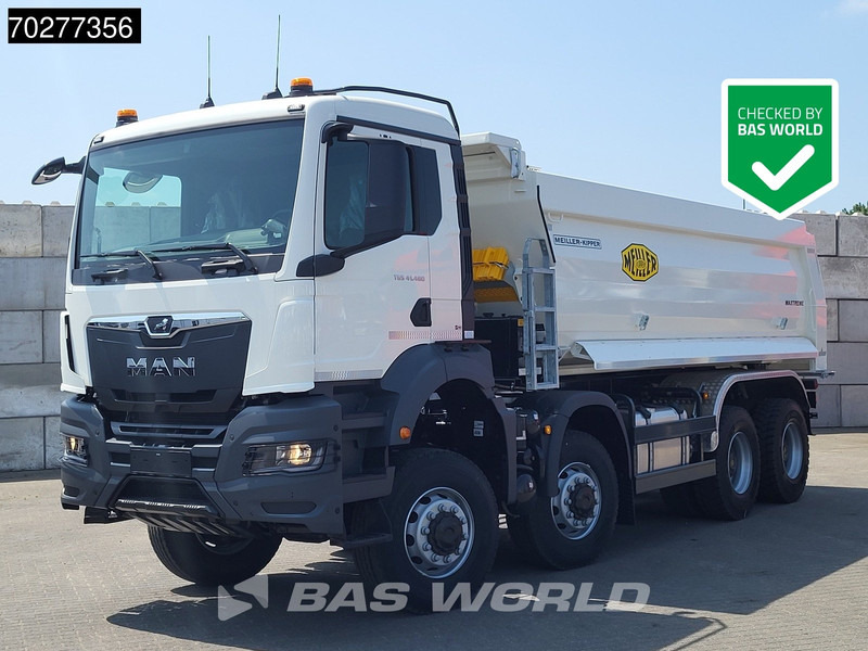 MAN TGS 41.480 8X6 NEW! 19m3 Meiller Tipper Big-Axle Steel suspension Automatic Euro 6 - Xe ben: hình 1 MAN TGS 41.480 8X6 NEW! 19m3 Meiller Tipper Big-Axle Steel suspension Automatic Euro 6 - Xe ben: hình 1