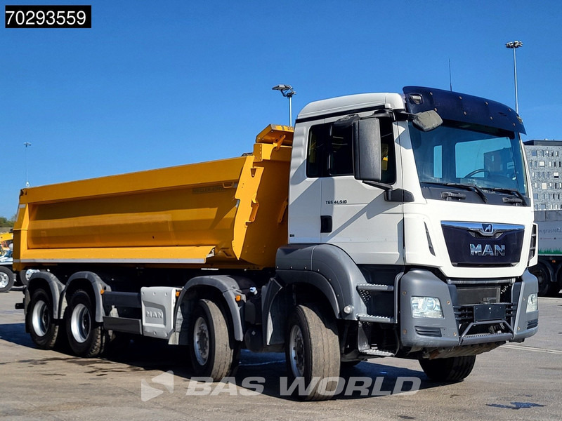 Xe ben MAN TGS 41.510 8X4 19m3 Meiller tipper Steelsuspension Manual Big-Axle Euro 6: hình 15