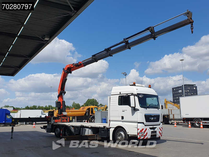 MAN TGX 26.440 6X2 Palfinger PK 53002 SH Kran Crane Steering Axle Automatic Euro 5 - Xe tải thùng lửng/ Phẳng, Xe cẩu tự hành: hình 2 MAN TGX 26.440 6X2 Palfinger PK 53002 SH Kran Crane Steering Axle Automatic Euro 5 - Xe tải thùng lửng/ Phẳng, Xe cẩu tự hành: hình 2