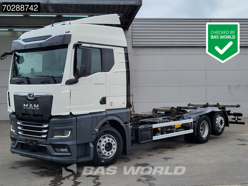 MAN TGX 26.470 6X2 Retarder BDF Standairco Lift-Axle Automatic LED Euro 6 - Xe chở container/ Xe tải hoán đổi thân: hình 1 MAN TGX 26.470 6X2 Retarder BDF Standairco Lift-Axle Automatic LED Euro 6 - Xe chở container/ Xe tải hoán đổi thân: hình 1