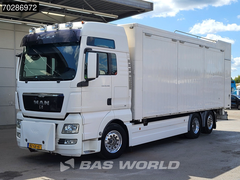 MAN TGX 26.480 TGX 6X2 NL-Truck BDF HorseTransport Lift+steering axle Standklima Automatic Xenon Alcoa´s Euro 5 - Xe chở container/ Xe tải hoán đổi thân: hình 5 MAN TGX 26.480 TGX 6X2 NL-Truck BDF HorseTransport Lift+steering axle Standklima Automatic Xenon Alcoa´s Euro 5 - Xe chở container/ Xe tải hoán đổi thân: hình 5