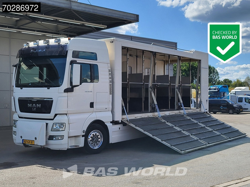 MAN TGX 26.480 TGX 6X2 NL-Truck BDF HorseTransport Lift+steering axle Standklima Automatic Xenon Alcoa´s Euro 5 - Xe chở container/ Xe tải hoán đổi thân: hình 1 MAN TGX 26.480 TGX 6X2 NL-Truck BDF HorseTransport Lift+steering axle Standklima Automatic Xenon Alcoa´s Euro 5 - Xe chở container/ Xe tải hoán đổi thân: hình 1
