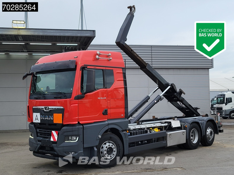 MAN TGX26.470 TGX 6X2 21 Tonnes VDL hooklift ADR Retarder Lift+Lenkachse ACC Navi Euro 6 - Xe tải nâng móc: hình 1 MAN TGX26.470 TGX 6X2 21 Tonnes VDL hooklift ADR Retarder Lift+Lenkachse ACC Navi Euro 6 - Xe tải nâng móc: hình 1