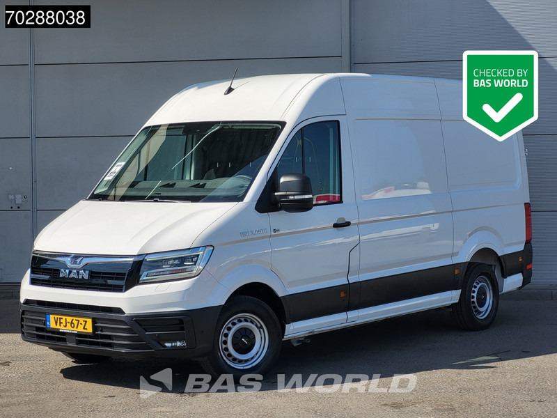 Xe van chở hàng, Xe van điện MAN eTGE 3.140 Elektrisch 115km WLTP 36kWh L3H3 LED Navi Airco Cruise Camera Parkeersensoren L2H2 12m3 A/C Cruise control: hình 1