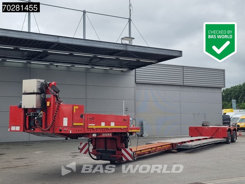 MEUSBURGER Type MPG-2 2 axles Extendable 2xLenkachse Gooseneck - Sơ mi rơ moóc thùng thấp: hình 1 MEUSBURGER Type MPG-2 2 axles Extendable 2xLenkachse Gooseneck - Sơ mi rơ moóc thùng thấp: hình 1