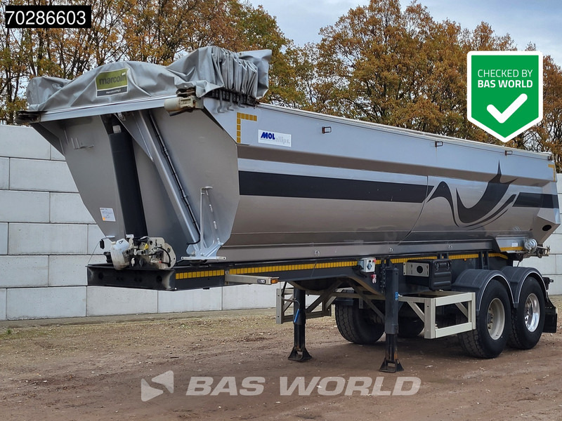 MOL M04DAST2 28m3 ALU - Sơ mi rơ moóc ben: hình 1 MOL M04DAST2 28m3 ALU - Sơ mi rơ moóc ben: hình 1