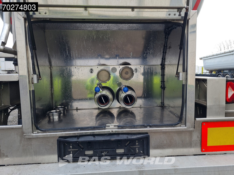 Sơ mi rơ moóc bồn để vận chuyển thức ăn Magyar SR A1 Food 2 comp Inox steel Liftachse: hình 15 Sơ mi rơ moóc bồn để vận chuyển thức ăn Magyar SR A1 Food 2 comp Inox steel Liftachse: hình 15