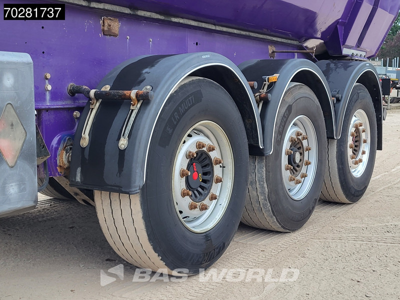 Sơ mi rơ moóc ben Menci SA700R 3 axles 28m3: hình 10