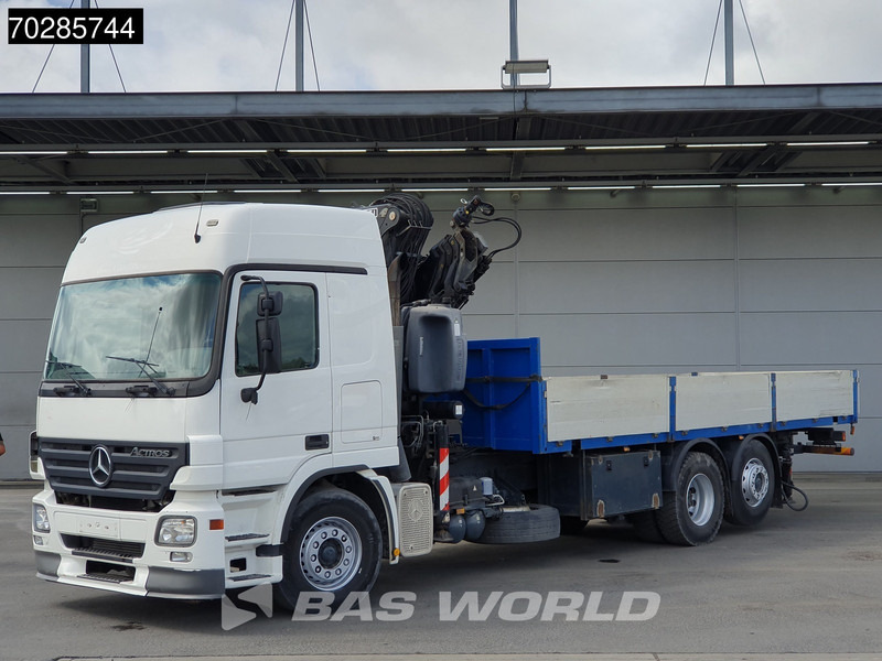 Mercedes-Benz Actros 2532 6X2 Fassi F330D3 Crane Kran Lift+steering Axle 3-Pedals Euro 3 - Xe tải thùng lửng/ Phẳng, Xe cẩu tự hành: hình 1 Mercedes-Benz Actros 2532 6X2 Fassi F330D3 Crane Kran Lift+steering Axle 3-Pedals Euro 3 - Xe tải thùng lửng/ Phẳng, Xe cẩu tự hành: hình 1
