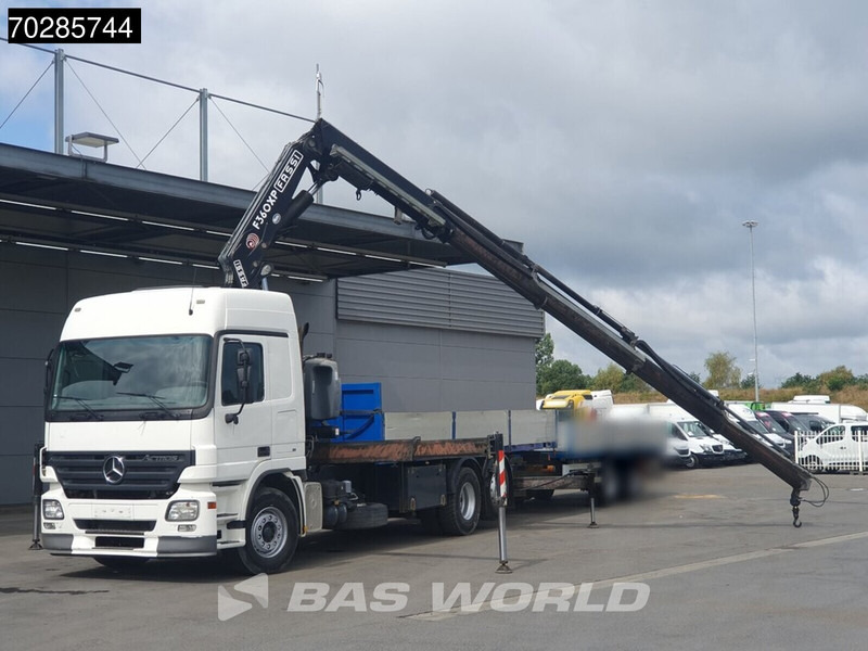 Mercedes-Benz Actros 2532 6X2 Fassi F330D3 Crane Kran Lift+steering Axle 3-Pedals Euro 3 - Xe tải thùng lửng/ Phẳng, Xe cẩu tự hành: hình 3 Mercedes-Benz Actros 2532 6X2 Fassi F330D3 Crane Kran Lift+steering Axle 3-Pedals Euro 3 - Xe tải thùng lửng/ Phẳng, Xe cẩu tự hành: hình 3