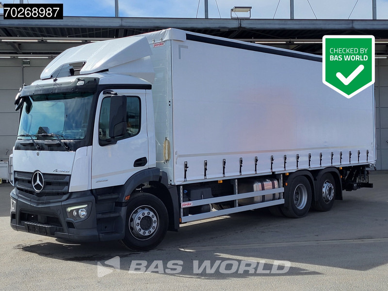 Mercedes-Benz Actros 2532 6X2 NEW 2000kg Ladebordwand Navi Lenkachse Euro 6 - Xe tải thùng mui bạt: hình 1 Mercedes-Benz Actros 2532 6X2 NEW 2000kg Ladebordwand Navi Lenkachse Euro 6 - Xe tải thùng mui bạt: hình 1
