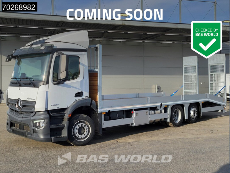 Mercedes-Benz Actros 2532 6X2 NEW! Machine tansporter Oprijwagen Lenkachse Navi Euro 6 - Xe tải chuyên chở tự động: hình 1 Mercedes-Benz Actros 2532 6X2 NEW! Machine tansporter Oprijwagen Lenkachse Navi Euro 6 - Xe tải chuyên chở tự động: hình 1