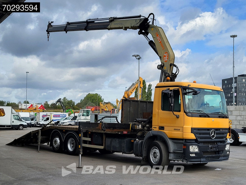 Mercedes-Benz Actros 2532 6X2 PM 30 T/M Crane Kran Remote Lift+Steering Axle 3-Pedals - Xe tải thùng lửng/ Phẳng, Xe cẩu tự hành: hình 3 Mercedes-Benz Actros 2532 6X2 PM 30 T/M Crane Kran Remote Lift+Steering Axle 3-Pedals - Xe tải thùng lửng/ Phẳng, Xe cẩu tự hành: hình 3
