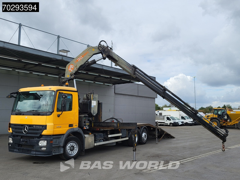 Mercedes-Benz Actros 2532 6X2 PM 30 T/M Crane Kran Remote Lift+Steering Axle 3-Pedals - Xe tải thùng lửng/ Phẳng, Xe cẩu tự hành: hình 5 Mercedes-Benz Actros 2532 6X2 PM 30 T/M Crane Kran Remote Lift+Steering Axle 3-Pedals - Xe tải thùng lửng/ Phẳng, Xe cẩu tự hành: hình 5