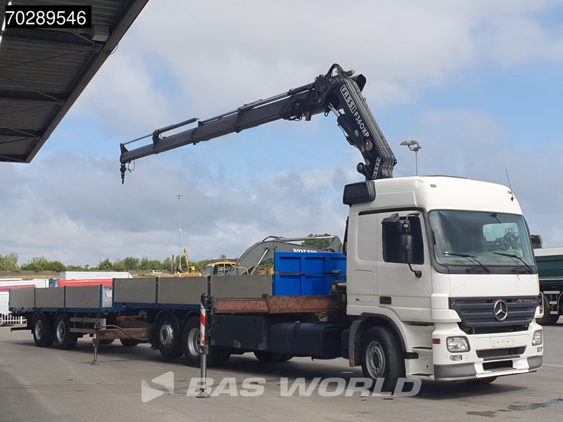Mercedes-Benz Actros 2532 6X2 Truck + Trailer Fassi F330D3 Crane Kran 3-Pedals Euro 3 - Xe tải thùng lửng/ Phẳng, Xe cẩu tự hành: hình 3 Mercedes-Benz Actros 2532 6X2 Truck + Trailer Fassi F330D3 Crane Kran 3-Pedals Euro 3 - Xe tải thùng lửng/ Phẳng, Xe cẩu tự hành: hình 3