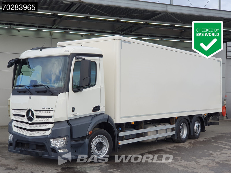 Mercedes-Benz Actros 2540 6X2 1500kg Ladebordwand Steering Axle Automatic Navi Euro 6 - Xe tải hộp: hình 1 Mercedes-Benz Actros 2540 6X2 1500kg Ladebordwand Steering Axle Automatic Navi Euro 6 - Xe tải hộp: hình 1